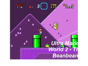 Ultra Mario World 2 - Demo 1 (SMW1 Hack) Cover